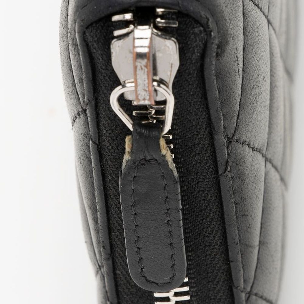 Chanel Lambskin CC Zip Around Wallet - Picture 8 of 15